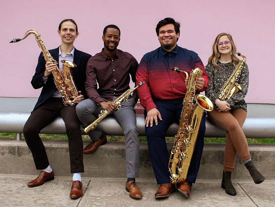 Trek Boyland, Rico Allen, Benjamin Facundo and Mikayla