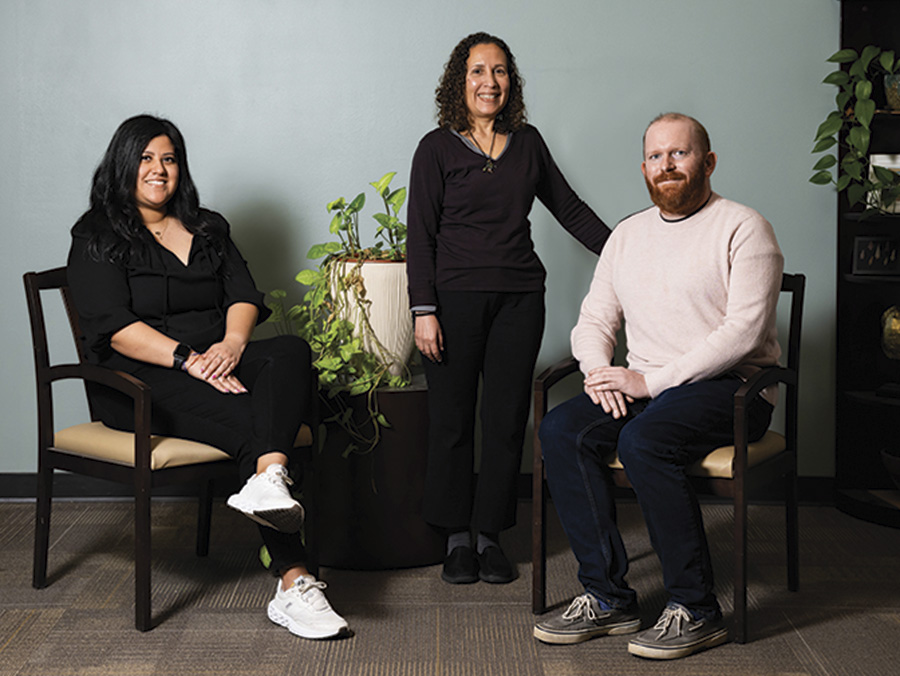 Jenn Castillo, Mariela Nuñez-Janes and Zachary Prater