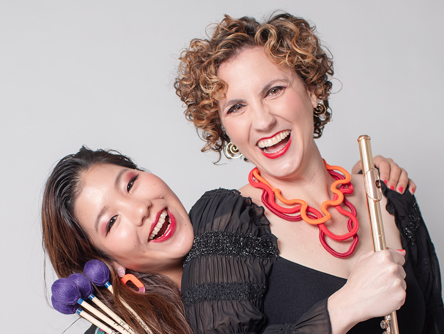 Rachel Woolf and Makana Jimbu