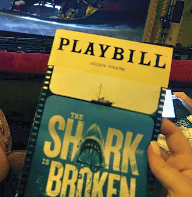 Playbill The Shark is Broken