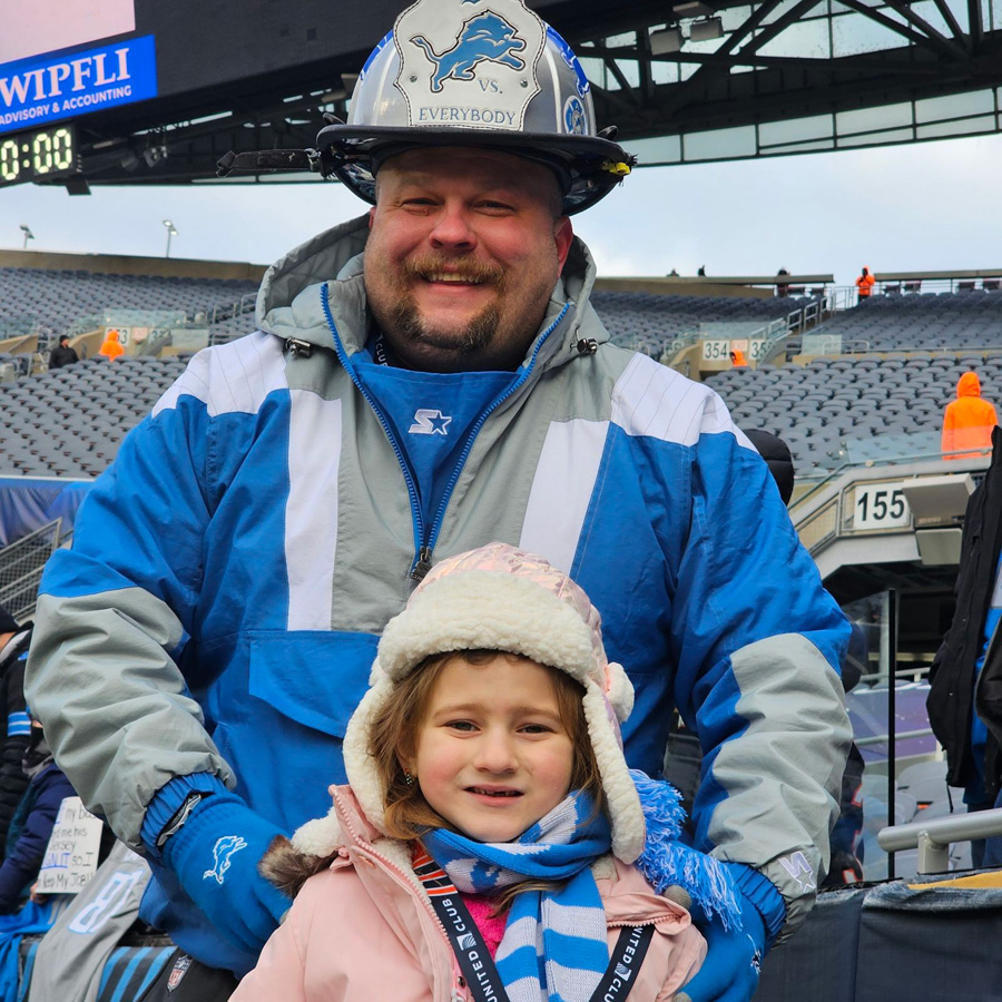 Ben Roth and daughter Isadora