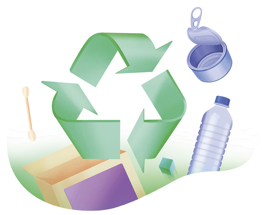 Recycling icon