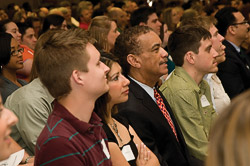 Students Listening to a Speaker