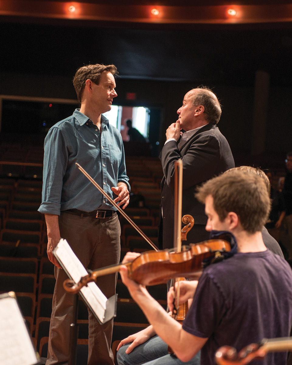Jake Heggie and internationally renowned tenor Richard Croft