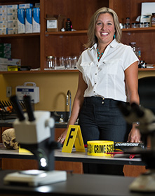 Kelly Belcher ('00 M.S.) (Photo by Ahna Hubnik)