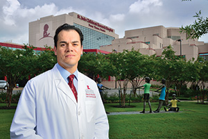 John Sandoval ('96) (Photo by Michael Clements)