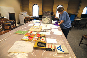 UNT time capsule contents
