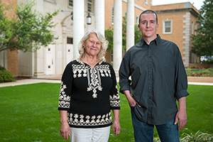 Shelley Cushman and Matthew Bourbon (Photo by Gary Payne)