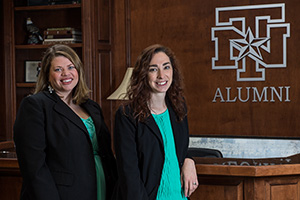 From left, Kara Klement and Annie Carter (Photo by Michael Clements)