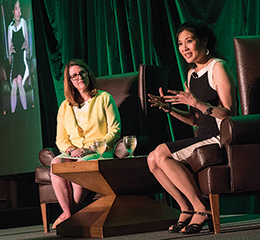 Image of Krys Boyd and Sheryl WuDunn
