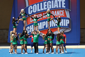 North Texas Cheerleaders (Photo by Jack Scott)