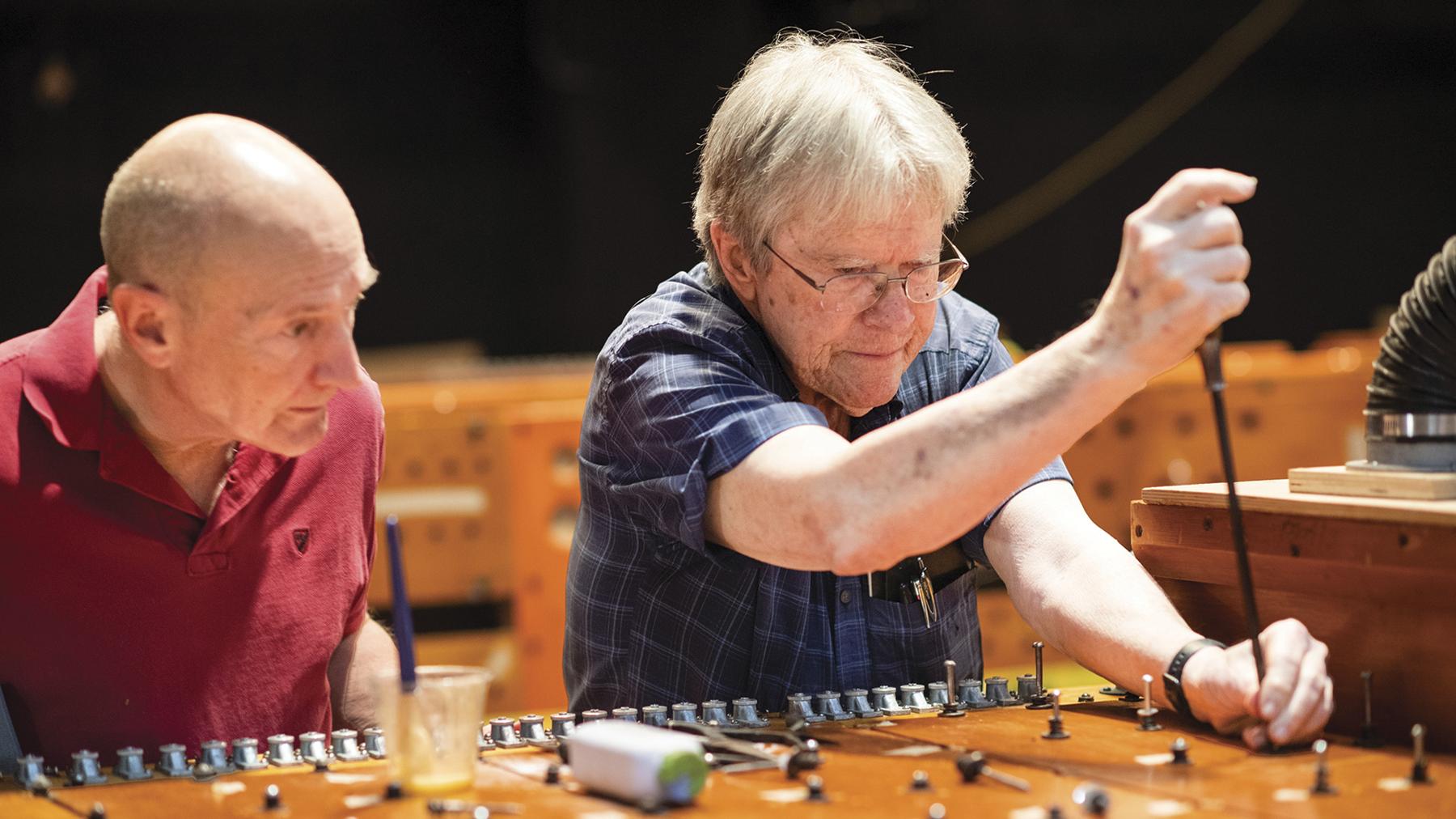 Jesse Eschbach and Roy Redman