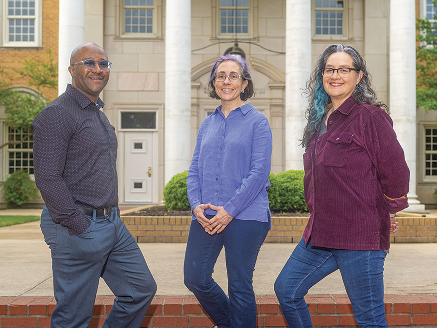 Quincy Davis, Ana M. Lopez and Priscilla Ybarra