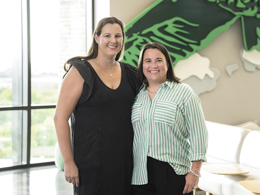 Brooke Rodriguez and Bethany Baumgart