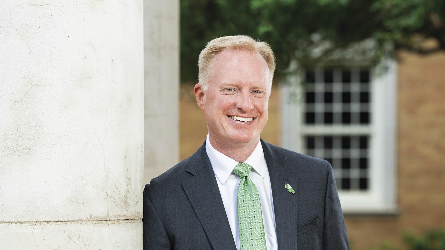 President Harrison Keller