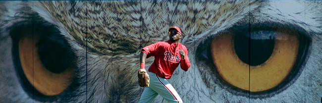 Practicing before a spring training game in Bradenton, Fla., March 6, 2010