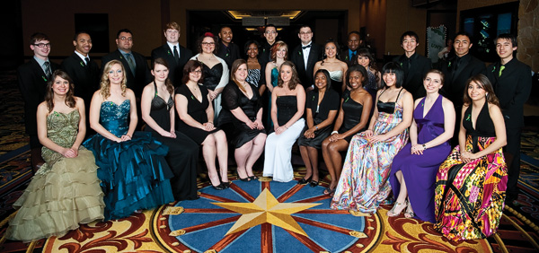 Thirty Emerald Eagle Scholars attended the Emerald