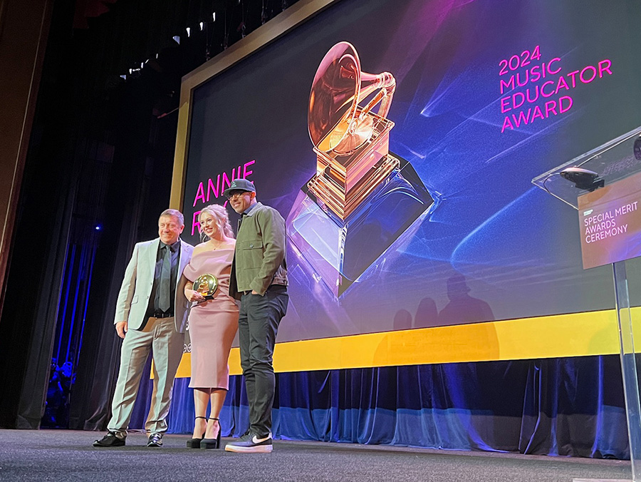 Annie Ray at the Merit Awards