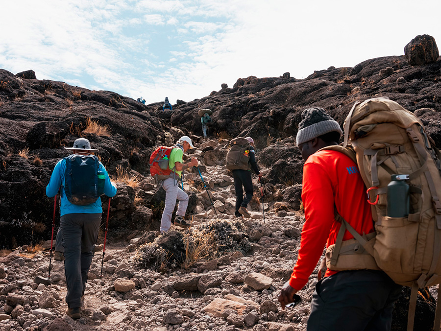 Climbing Mount Kilimanjaro
