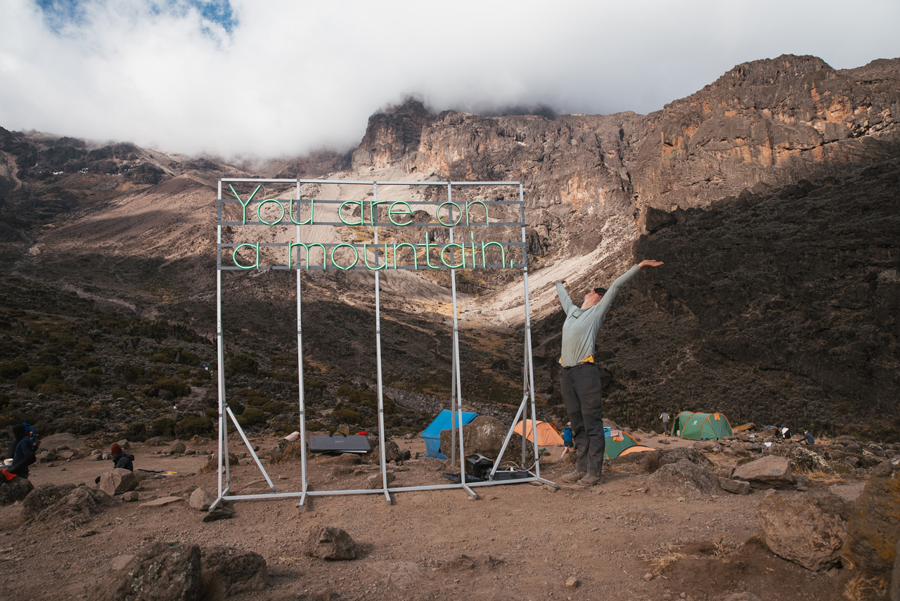 Alicia Eggert's You Are On A Mountain project