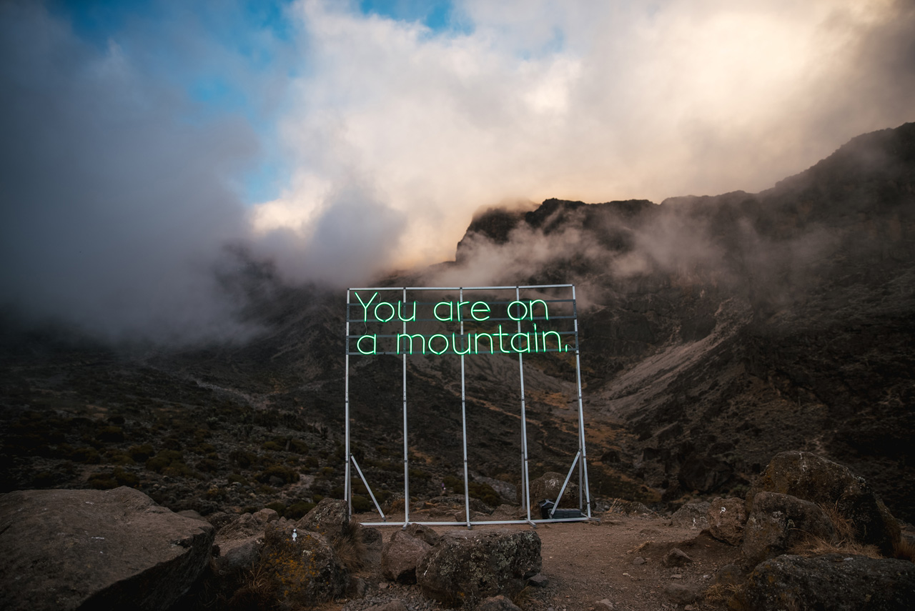 Alicia Eggert's You Are On A Mountain project