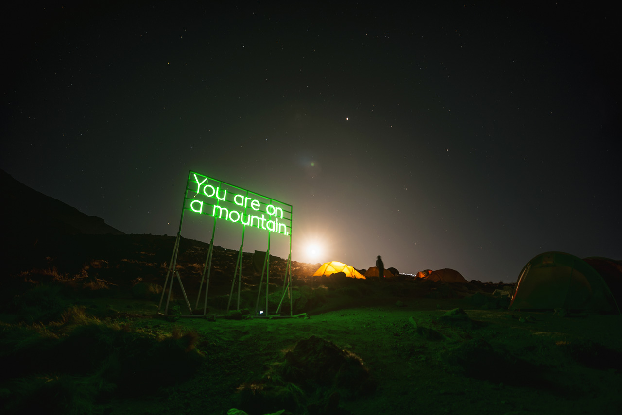 Alicia Eggert's You Are On A Mountain project