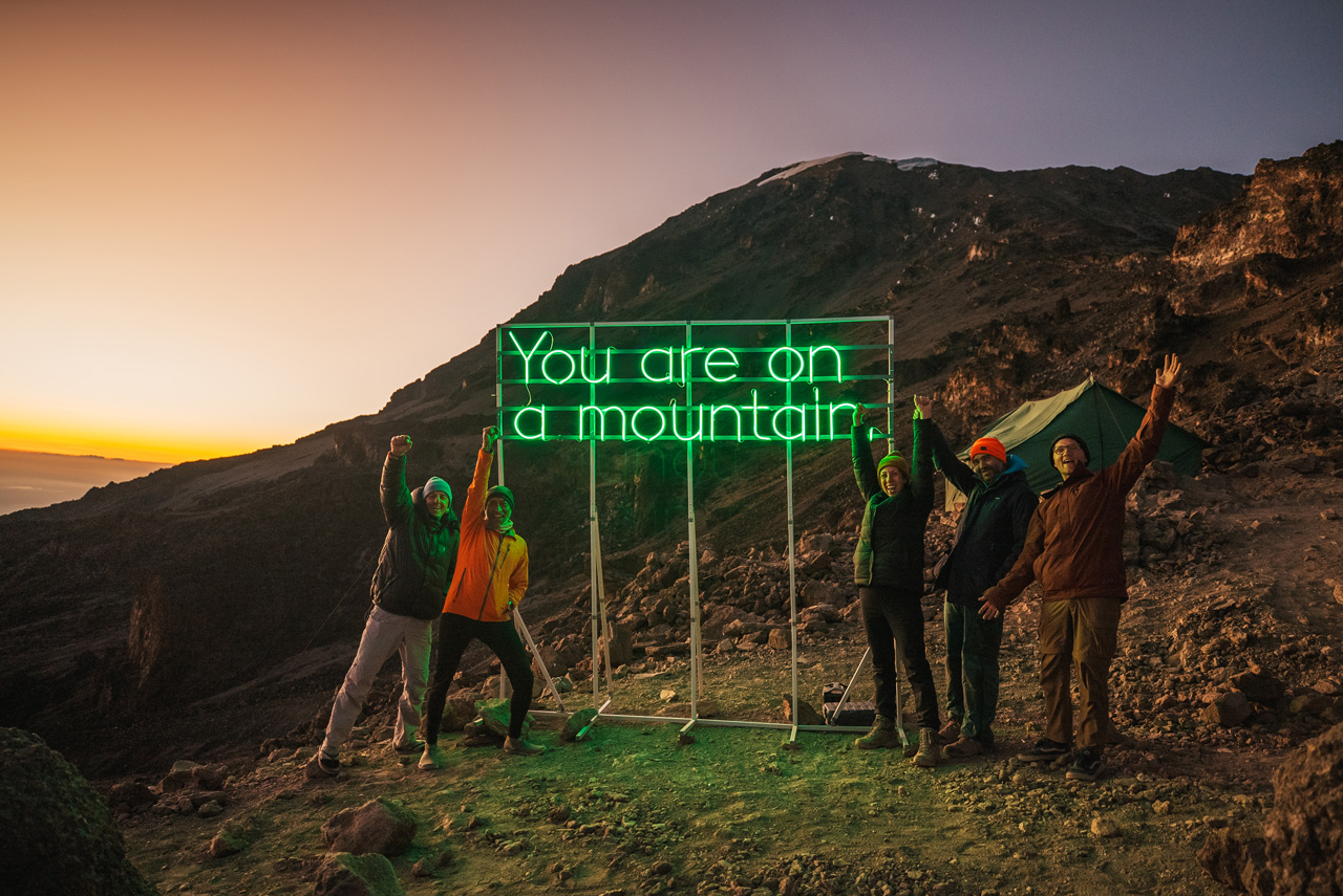 Alicia Eggert's You Are On A Mountain project