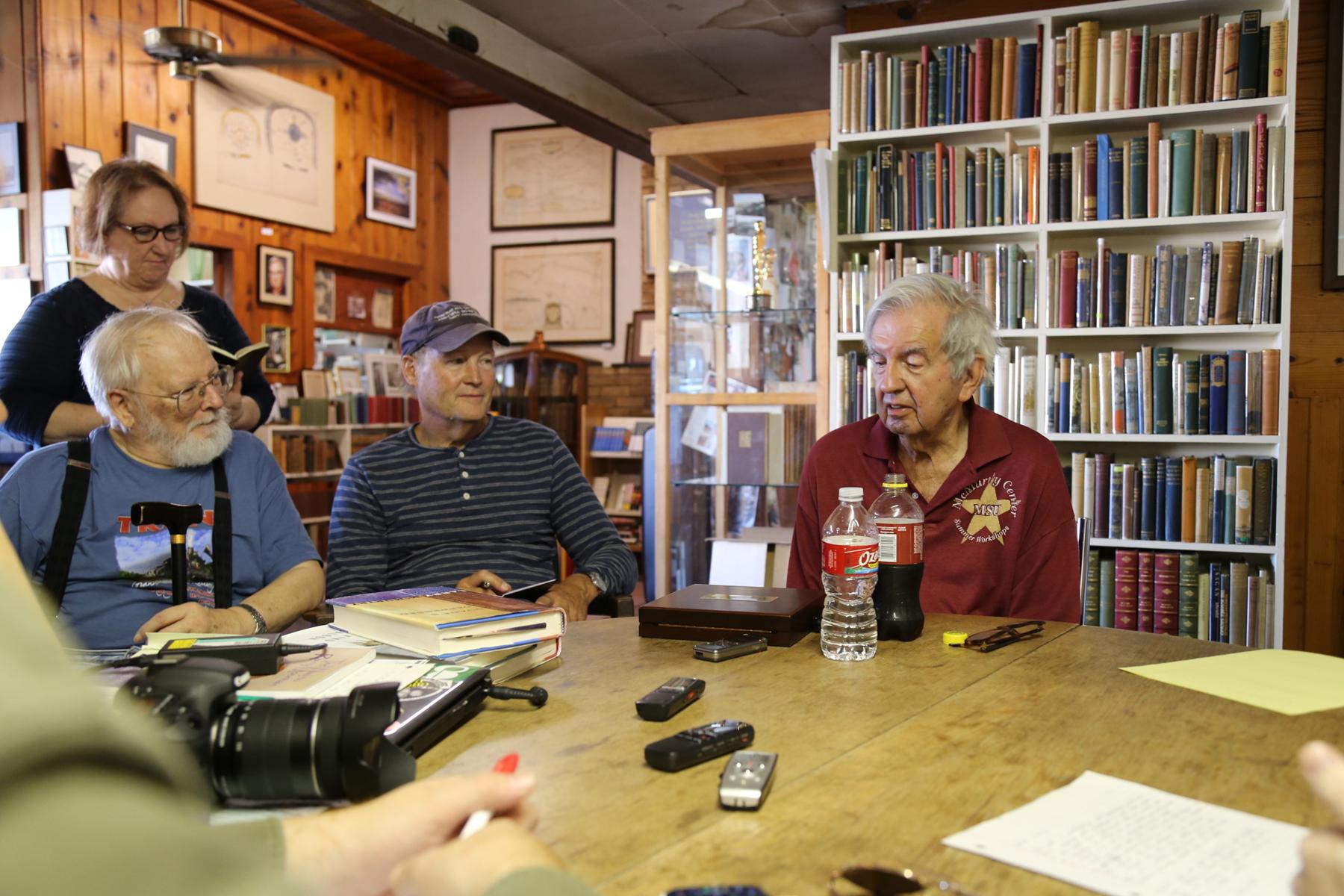 George Getschow and Larry McMurtry