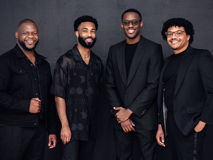 Kings Return is J.E. McKissic, Jamall Williams, Gabe Kunda and Vaughn Faison