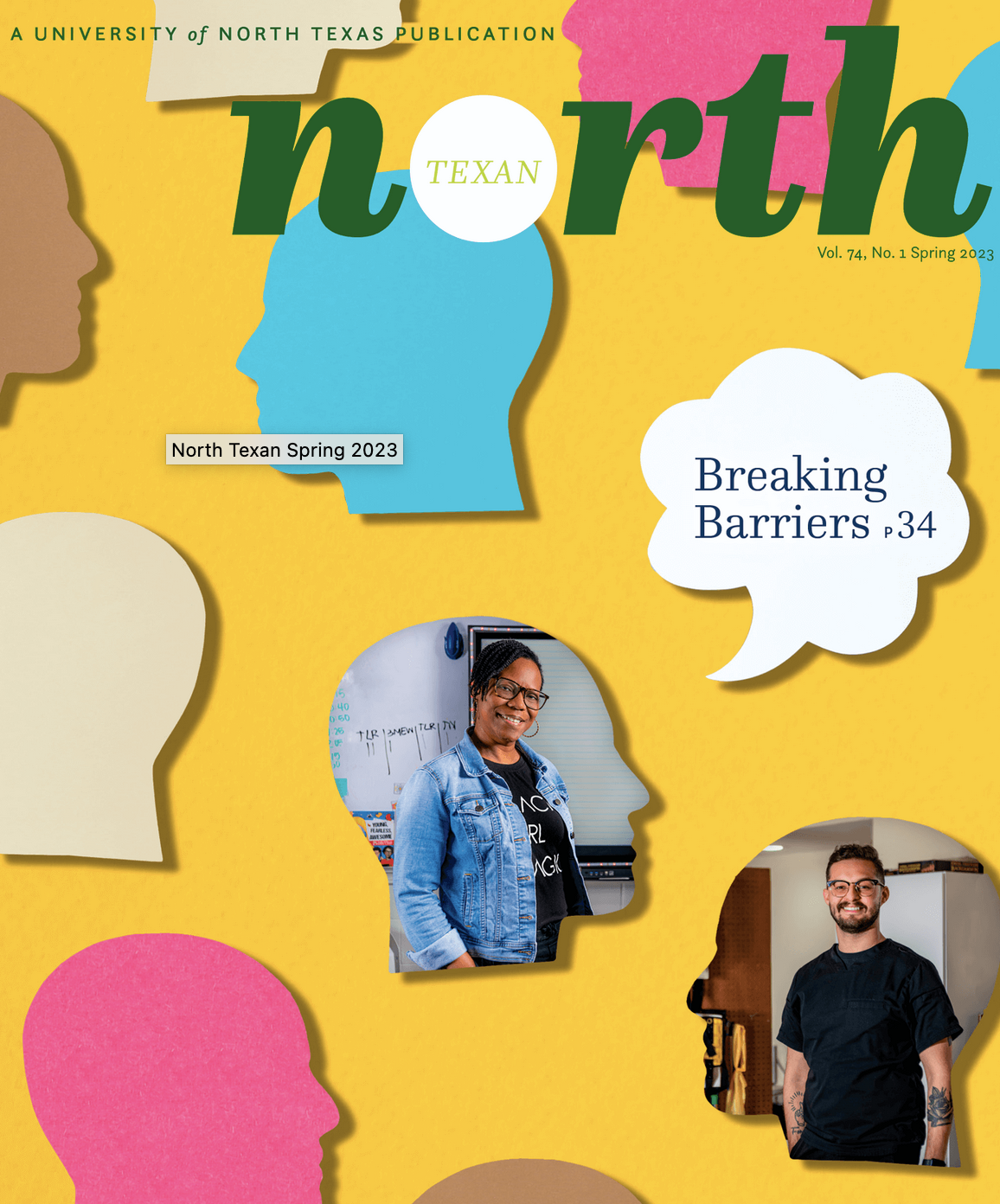 Cover of Spring 2023 North Texan