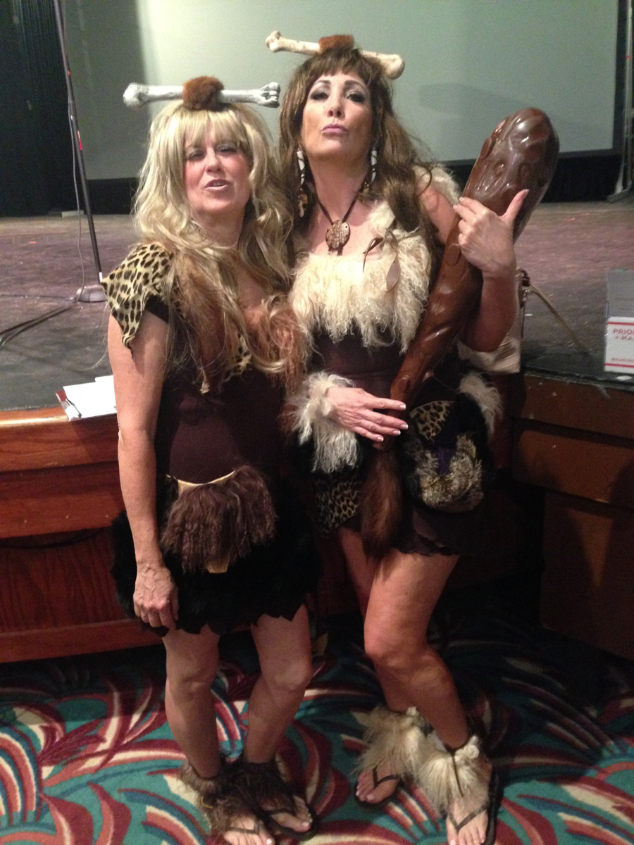 Sharon Barnhill and Nina Austin