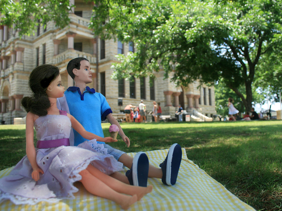 Barbie and Ken dolls