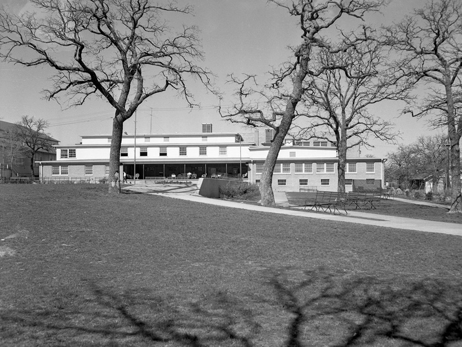 UNT Student Union exteriror 1949