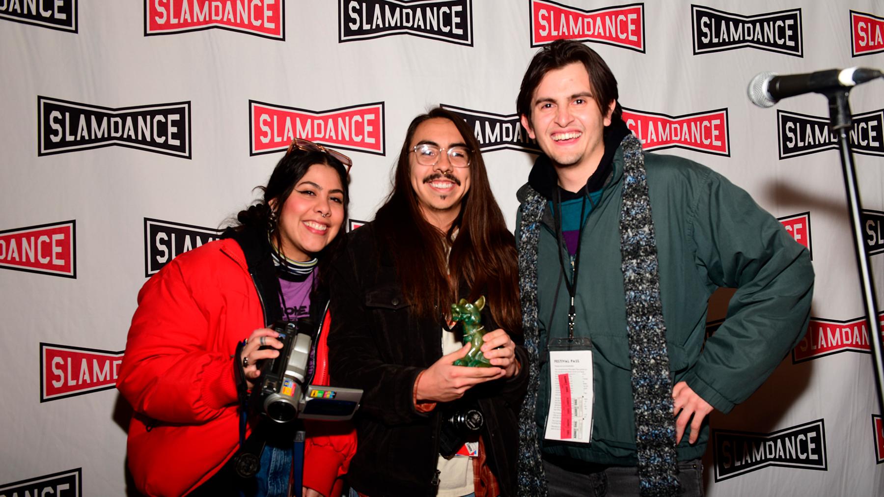 Emily Sanchez, Brandon Rivera and David Velez